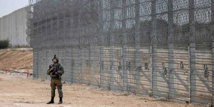 اسرائیل نے غزہ کی سرحد پر ’آہنی دیوار‘ مکمل کر لی