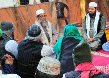 جمعیۃ علماء حلقہ فریدآباد کی بھارت اسکاٹ یوتھ کلب کا پروگرام کرانے کے لیے میٹنگ