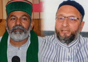 ٹکیت کا اویسی پر نشانہ،کہا رات میں بی جے پی سے ٹیوشن لیتے ہیں