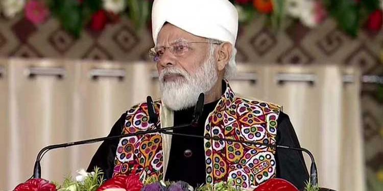 پی ایم مودی کا اپوزیشن پر حملہ ، کہا:’گائے کچھ لوگ لوگوں کے لئے گناہ ہو سکتی ہے لیکن ہمارے لئے ماتا ‘