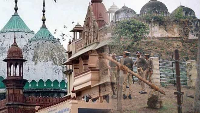 آج بابری مسجد شہادت کی29 ویں برسی پر ملک بھر میں یوم سیاہ ، ایودھیا متھرا میں سخت چوکسی