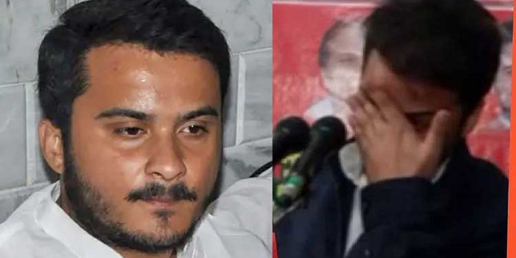 اشکبار آنکھوں سے عبداللہ اعظم نے کہا: ’میرے والد کو آپ کے فیصلے کا انتظار‘