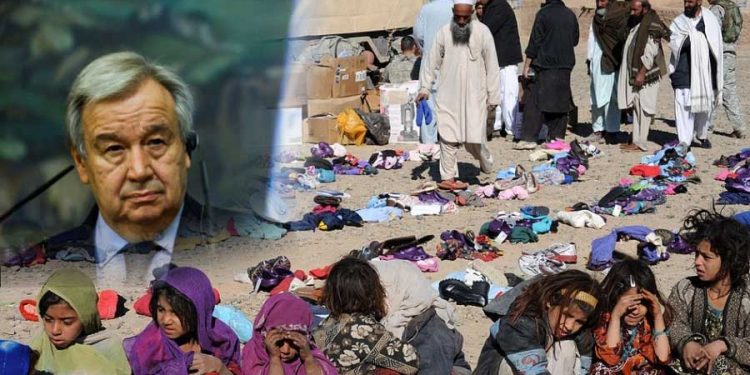 نصف سے زائد افغانوں کو شدید بھوک کا سامنا: انٹونیو گوٹریس