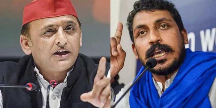 چندر شیکھر کو ’آزاد‘ کرکے بی جے پی کے جال میں پھنس گئے اکھلیش!