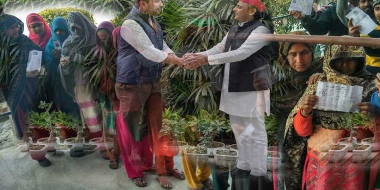 ایس پی+آرایل ڈی،55سیٹوں پر بگڑے گا بی جے پی کا کھیل