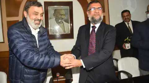 نئے چیف سکریٹری عامر سبحانی نے سنبھالا چارج، کہا- سی ایم نتیش کے ہدف کو پورا کرنا میری ترجیح ہوگی