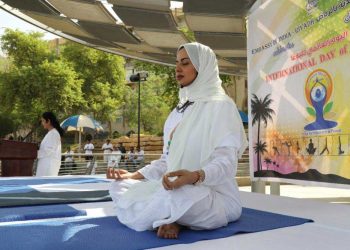 سعودی عرب میں پہلا یوگا فیسٹول ، خواتین کی خصوصی دلچسپی