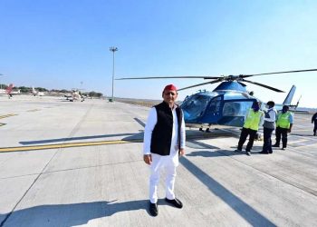 دہلی میں روکا گیا تھا ہیلی کاپٹر-اکھلیش کا الزام، کہا:’ ہارتی ہوئی بی جے پی کی مایوس کن سازش‘