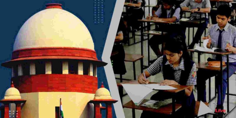 10-12ویں کے بورڈ امتحانات ’آف لائن‘ ہوں گے: سپریم کورٹ