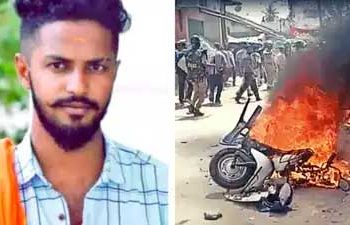 کرناٹک میں بجرنگ دل کارکن کےقتل کے بعد کشیدگی ، گاڑیوں کو آگ لگا دی