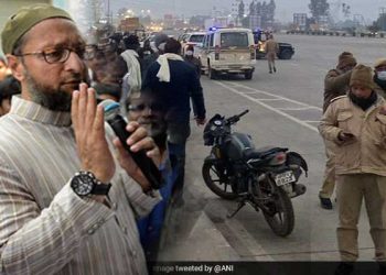 اویسی پر قاتلانہ حملہ سے سنسنی،سچن نامی حملہ آورگرفتار،دیگر فرار ہونے میں کامیاب
