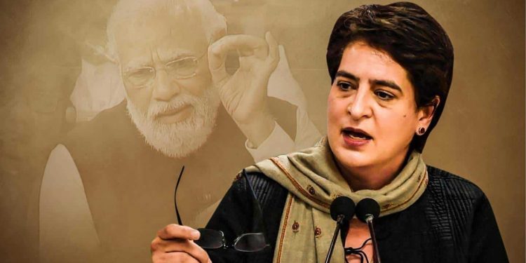 پرینکا نے کہا:’مودی جی اصل مسائل پر بات کریں‘