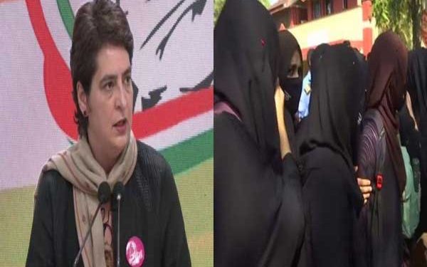 پرینکا بولیں،حجاب یا گھونگھٹ یہ خواتین پر چھوڑدیں