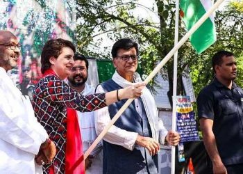 یوگی راج میں خواتین کوکھیتوں کی رکھوالی کے سوا کچھ نہیں ملا:پرینکا