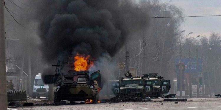 روس – یوکرین  جنگ:اب تک 5300 روسی فوجی ہلاک ، یوکرین کا دعویٰ