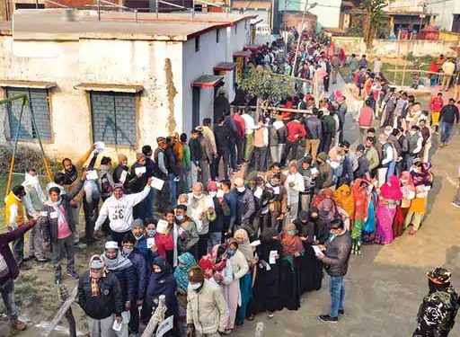 مسلم علاقوں میں زیادہ ووٹنگ کا ٹرینڈ،بی جے پی کے ماتھے پر بل!