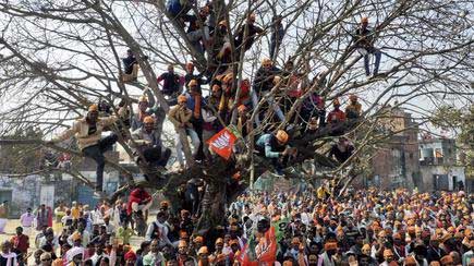 لکھیم پور کھیری میں بی جے پی کا قبضہ ، 8 سیٹوں میں سے 6 پرجیت