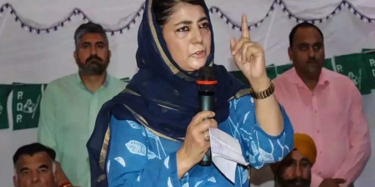 بی جے پی ملک کو ایک اور تقسیم کی طرف لے جا رہی ہے: محبوبہ مفتی