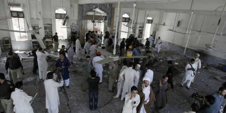 پشاور: مسجد میں خودکش دھماکہ، 30 شہید