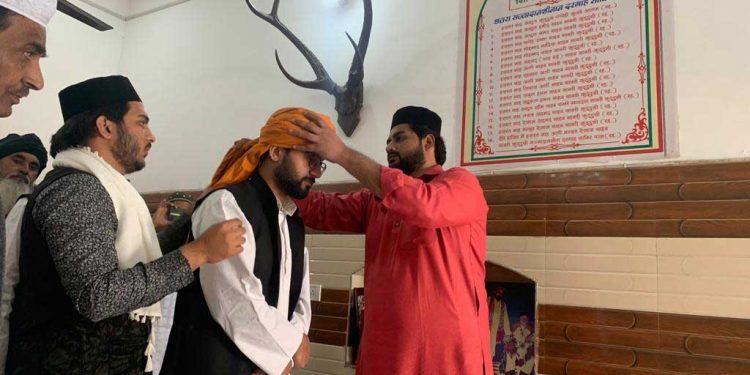 سید عمر احمد مسکینی درگاہ حاجی بابا مسکین شاہ کے سجادہ نشین منتخب