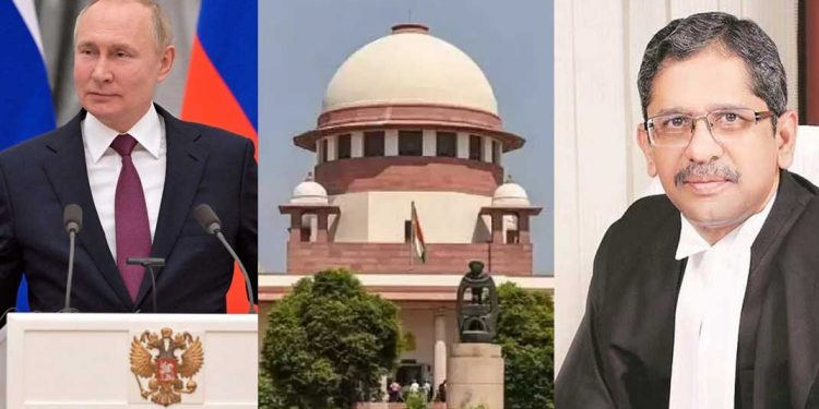 سپریم کورٹ پہنچا یوکرین بحران کا معاملہ، چیف جسٹس نے کہا – کیاہم پیوتن کو جنگ بندی کا کہہ سکتے ہیں؟