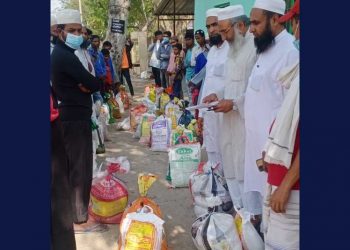 جمعیۃ علماء ہند صوبہ دہلی کی جانب سے رمضان کٹس کی تقسیم