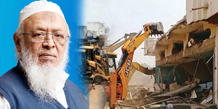 بلڈوزر کے سیاسی استعمال کے خلاف جمعیۃ علماء ہند سپریم کورٹ پہنچی