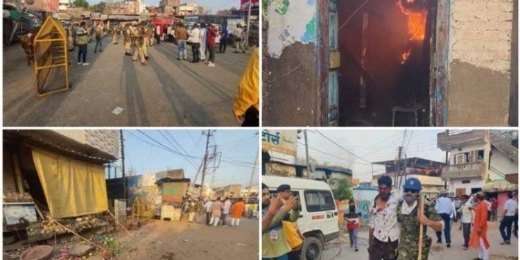 مدھیہ پردیش: فرقہ وارانہ تشدد کے بعد کرفیو