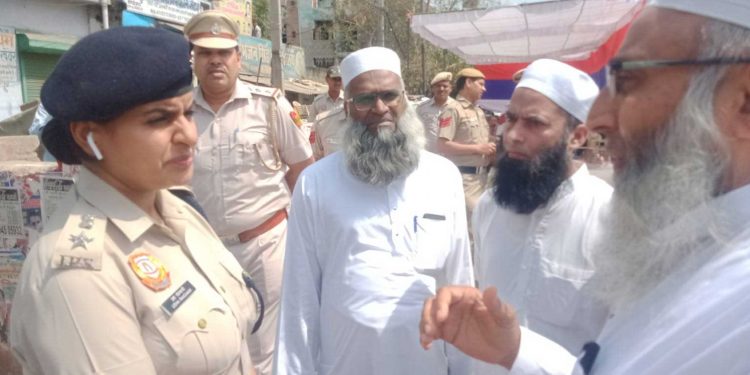 جمعیۃ علماء ہند کے وفد کا جہانگیر پوری کا دورہ،حالات کا جائزہ لیا