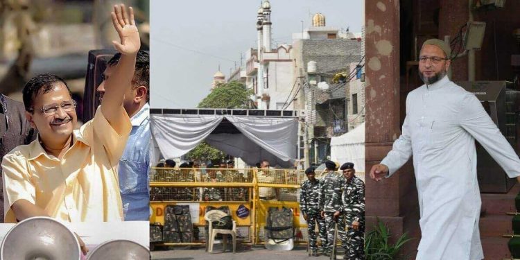 جہانگیر پوری تشدد :اویسی نے کہا،’یہ زندہ رہنے کی ہمت کی سزا ہے‘