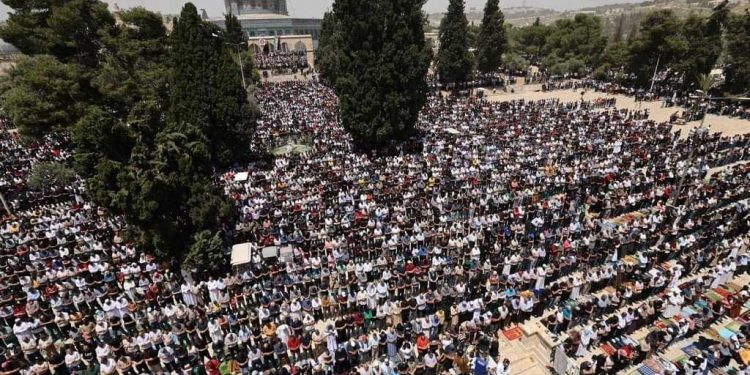 یوم القدس پر دنیا کے 80 ممالک میں احتجاج، جمعۃ الوداع پر قبلہ اول میں لاکھوں فلسطینیوں کا اجتماع