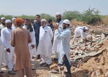 گجرات :فساد زدہ علاقوں میں جمعیۃ کے اعلیٰ سطحی وفد کا دورہ