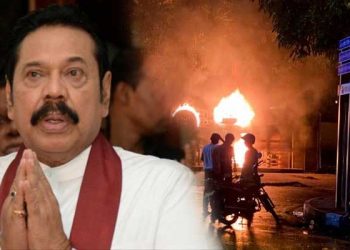 سرلنکا تشدد: راج پکشے نیوی بیس میں پناہ لی ، گھر پر پٹرول بم سے حملہ