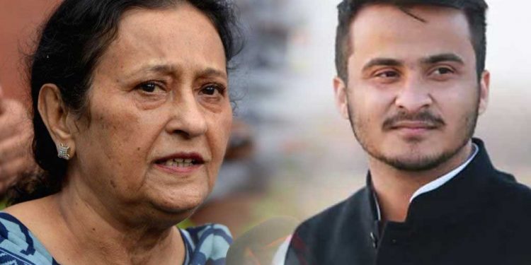 گرفتاری وارنٹ جاری ہونے کے بعد اعظم خاں کی اہلیہ اور بیٹے کی عدالت میں خود سپردگی