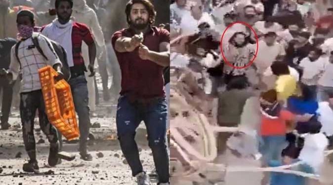 دہلی فساد کے ملزم شاہ رخ کا ہیرو جیسا خیرمقدم