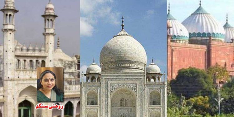 اب یادگاریں اور تاریخی مساجد بھی نشانے پر