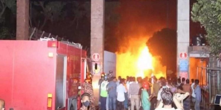 بنگلہ دیش،کنٹینرڈپو میں بھیانک آتشزدگی،45ہلاک،سیکڑوں جھلسے