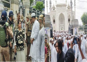 نماز جمعہ پر امن طریقہ سے ادا کی گئی، انتظامیہ نے راحت کی سانس لی