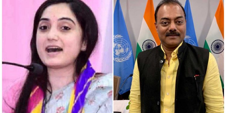 نوپورکو گرفتار کرو: ممتا کی مانگ، نوین جندل-اویسی کے خلاف ایف آئی آر
