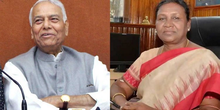 صدارتی الیکشن ،کون ہیں مرمو اور سنہا