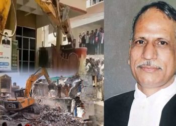 بلڈوزر پر سابق چیف جسٹس ماتھر نے کہا – ’یہ مکمل طور پر غیر قانونی ‘