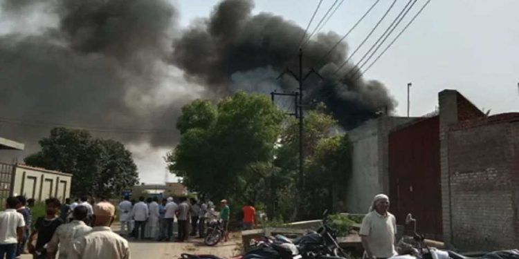 ہاپوڑ میں کیمیکل فیکٹری میں خوفناک حادثہ، بوائلر پھٹنے سے 6 کی موت