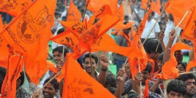 گجرات کانگریس کے دفتر پر بجرنگ دل کا دھاوا،لکھ دیا حج ہاؤس