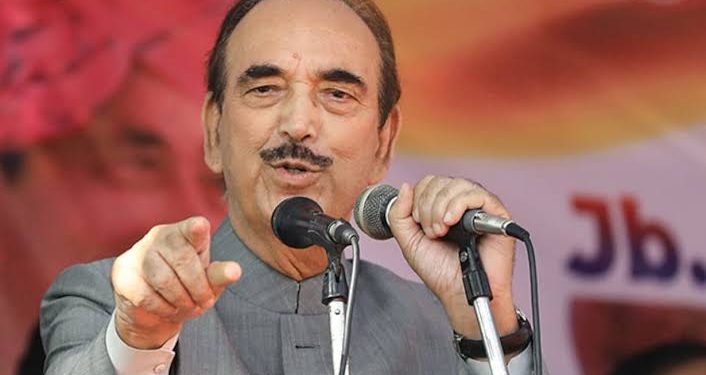 جموں کشمیر الیکشن کی آہٹ،آزاد نے بی جے پی کی راہیں آسان کیں