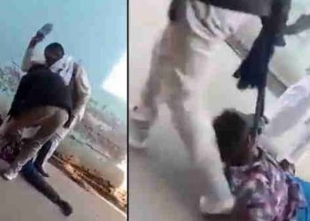 .مظفر نگر ،پردھان نے دلت نوجوان کو چپلوں سے پیٹا