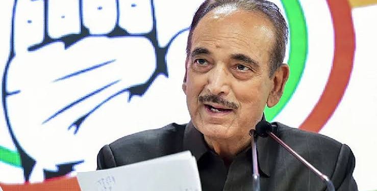 غلام ، جو ہوا کانگریس سے آزاد