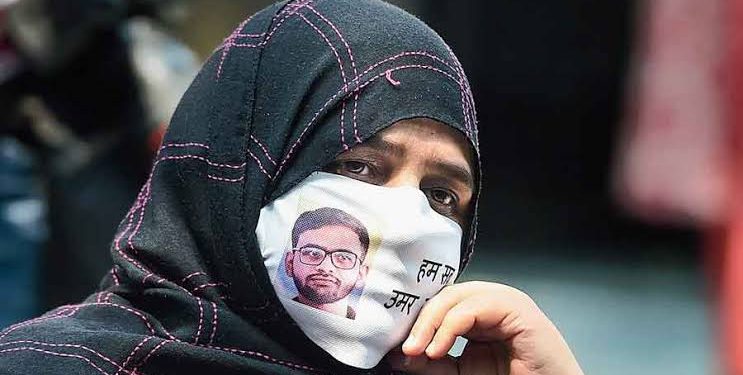 عمر خالد کی ماں نے کہا،صبح ضروری گی،ہمت نہیں ٹوٹی