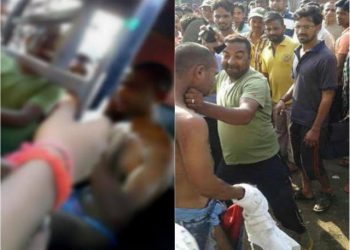 گربا گیے دو مسلم نوجوانوں کی پٹائ،نیم برہنہ کردیا