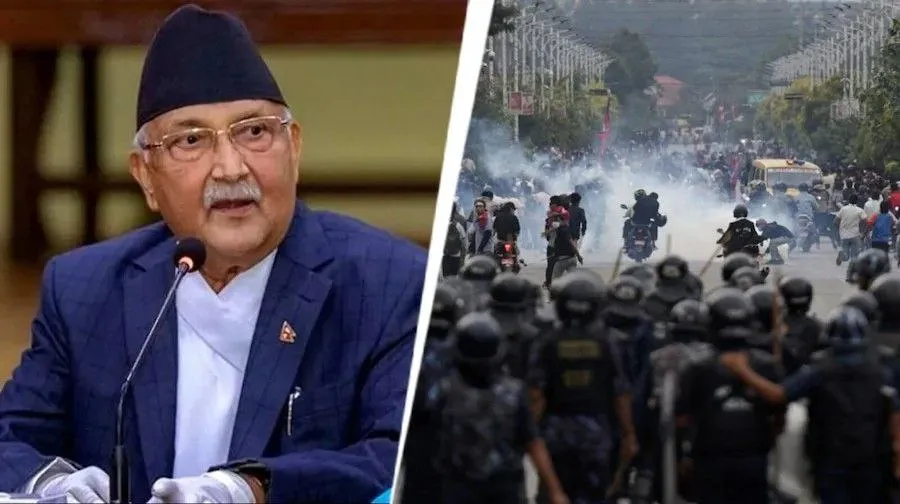 "After PM Oli’s resignation, Nepal parliament set on fire and protesters attacked ministers"