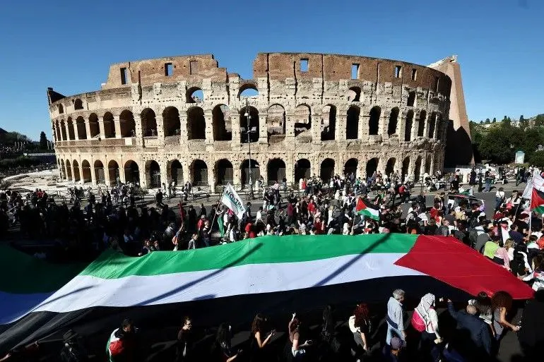 Anti-Israel protests across Europe